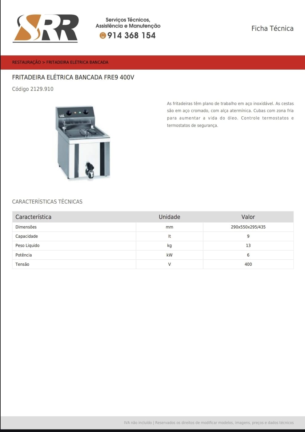 Venda de Equipamentos